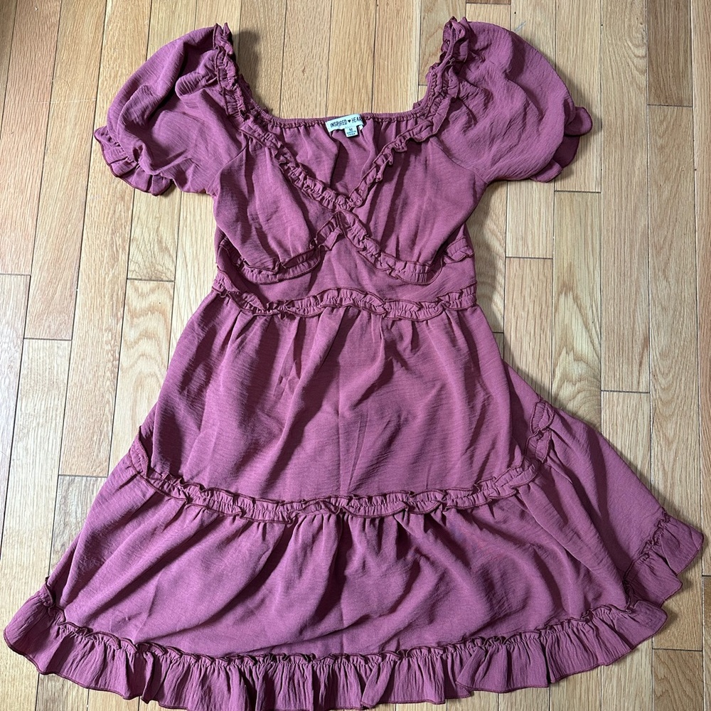 Inspired Hearts Women’s Dress in Mauve